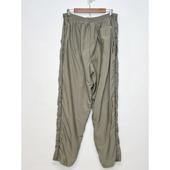 Vintage 90's Nike Button Down Athletic Pant Khaki Size XXL - Picture 2 of 9